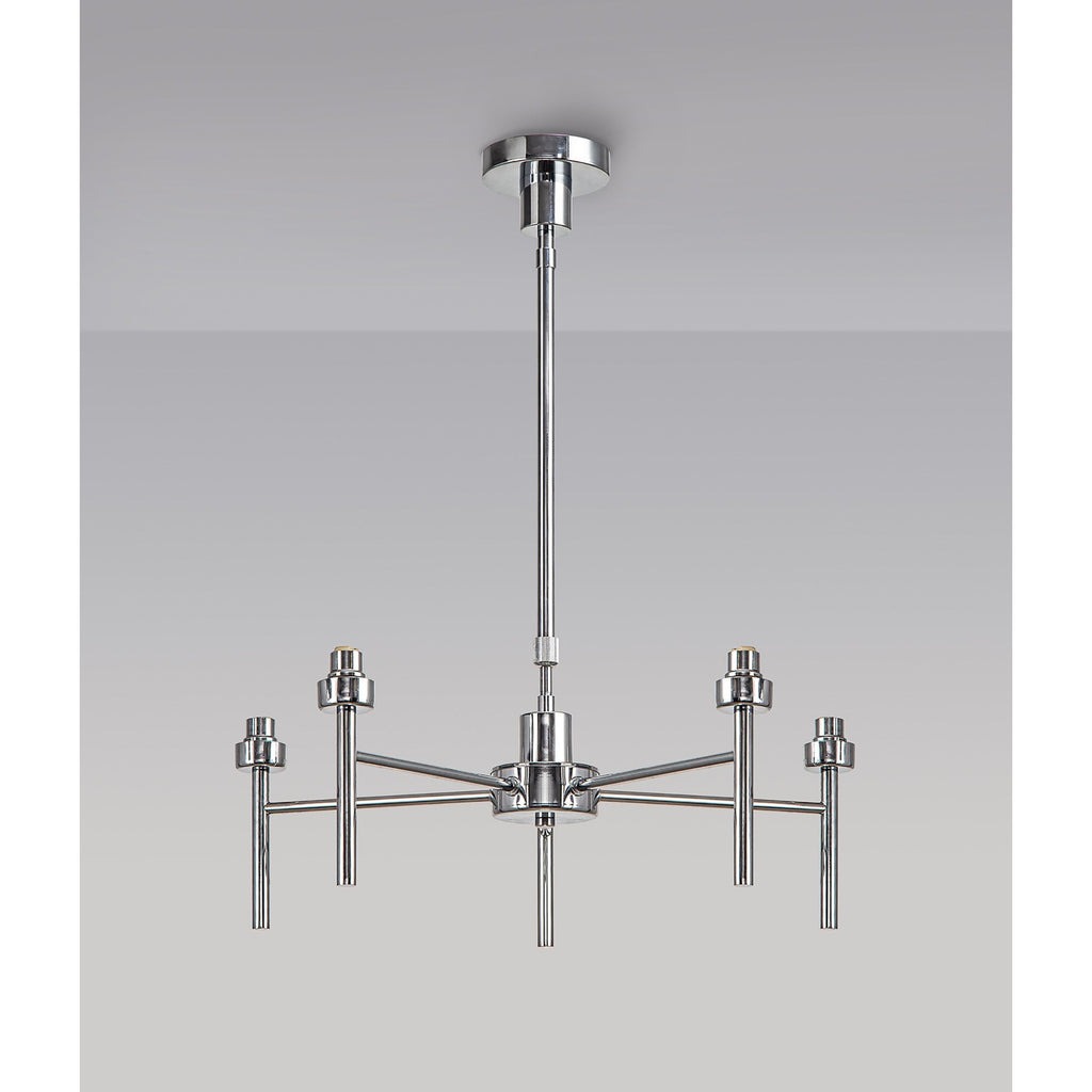 NL76169 Iona 5 Light Ceiling Light Polished Chrome