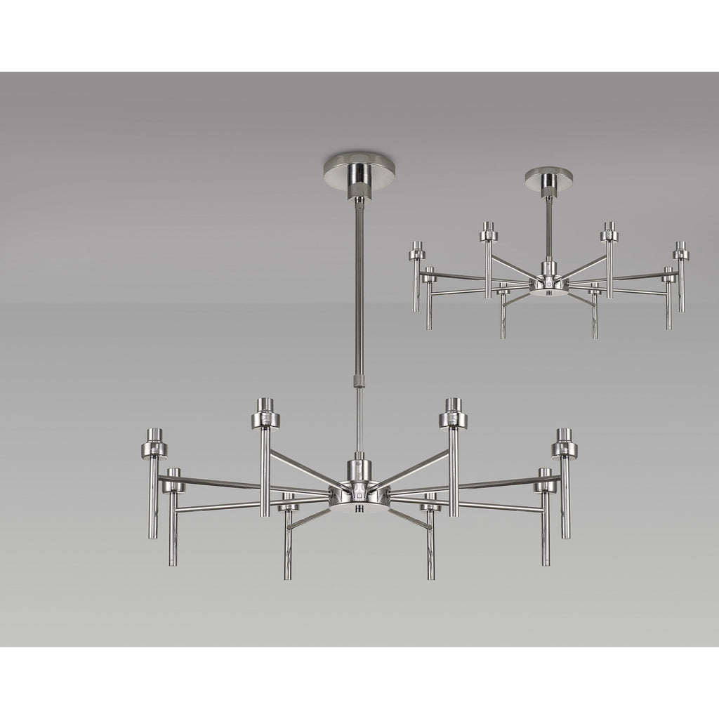 NL76179 Iona 8 Light Ceiling Light Polished Chrome