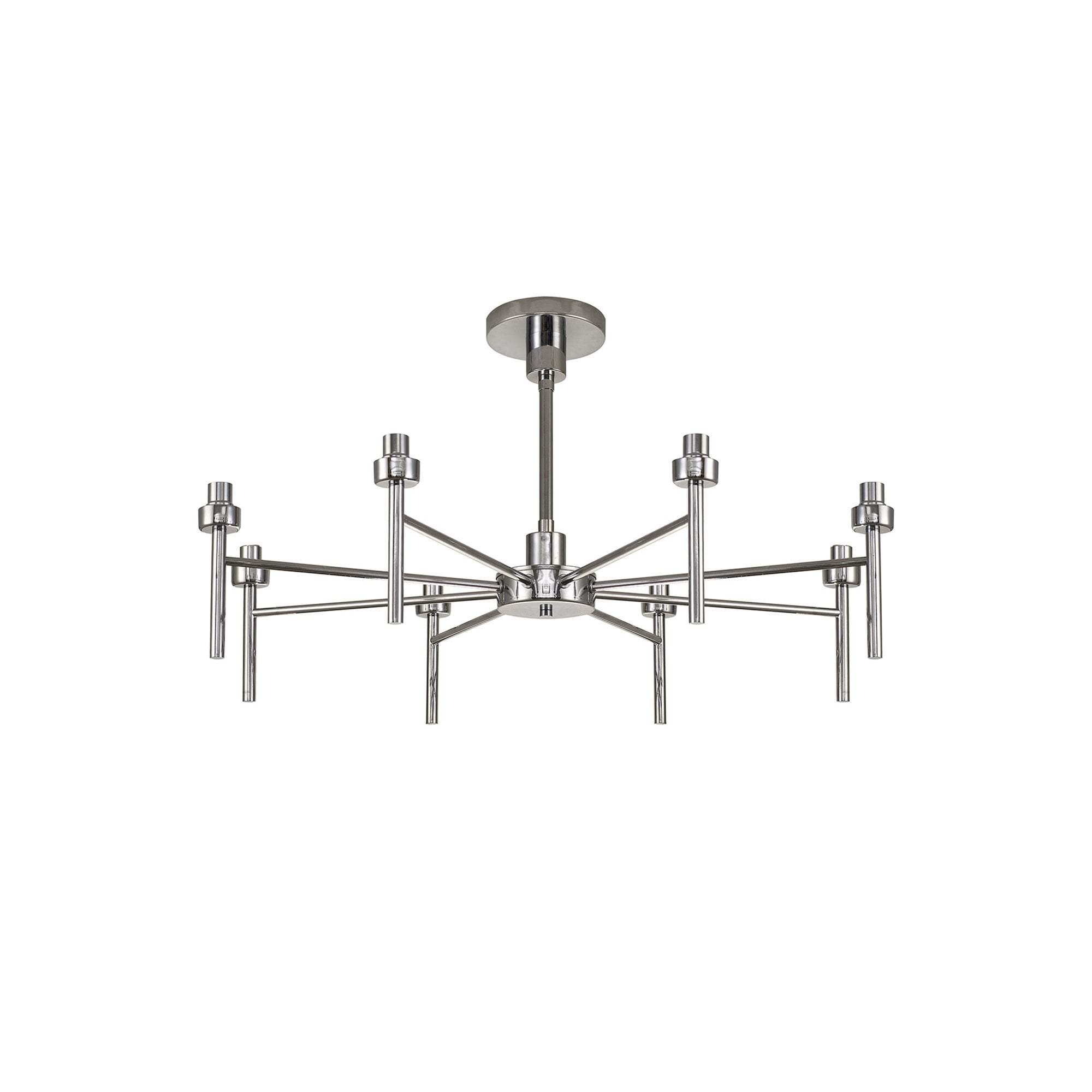 NL76179 Iona 8 Light Ceiling Light Polished Chrome