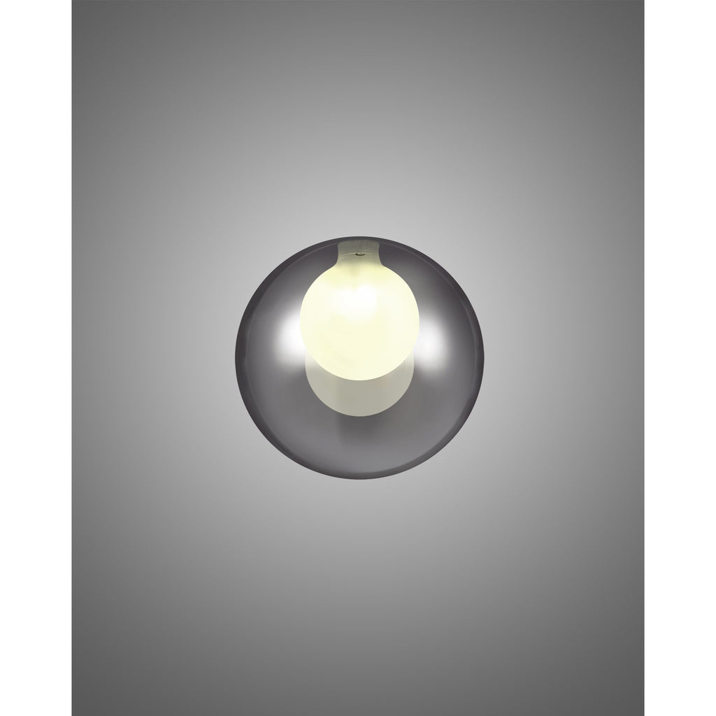 NL76399 Iona Shade Chrome Frosted White
