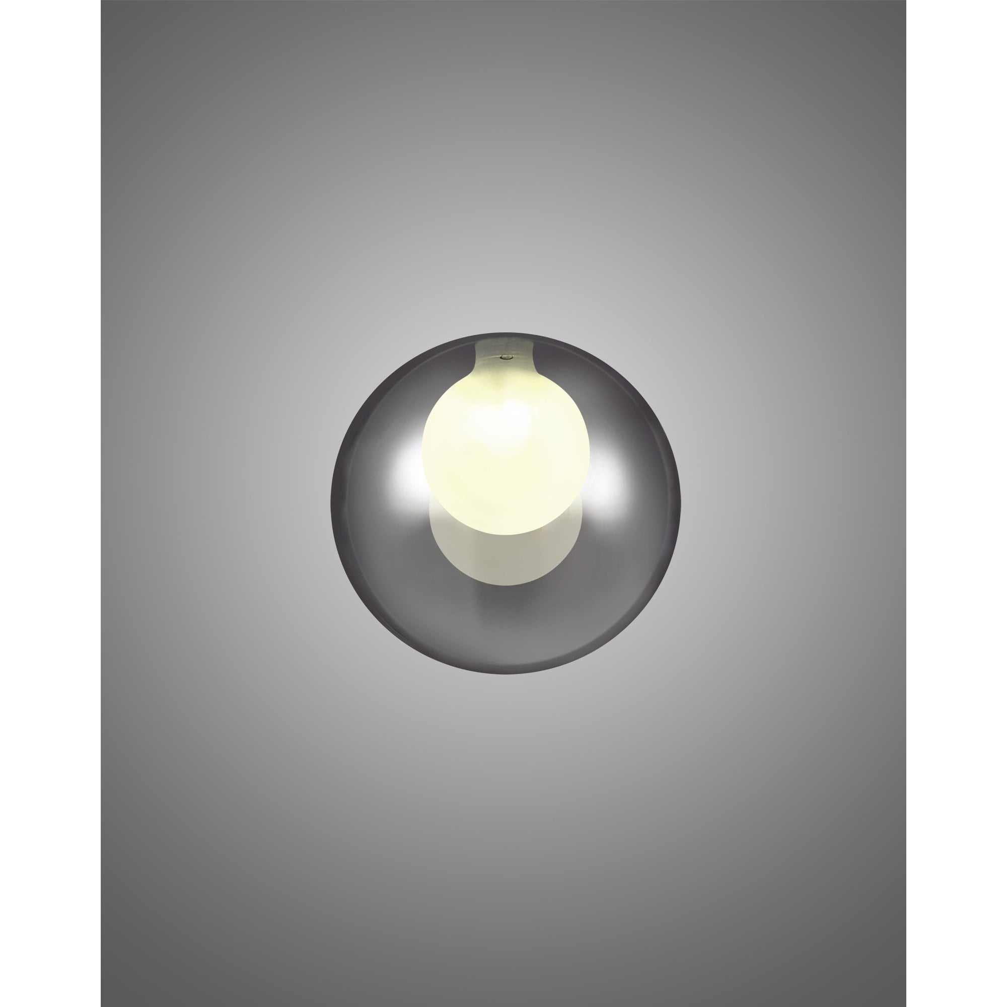 NL76399 Iona Shade Chrome Frosted White