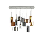 NLK13159 Iona 12 Light Linear Pendant Polished Chrome