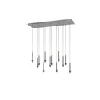 NL80639 Iona 12 Light Linear Pendant Polished Chrome