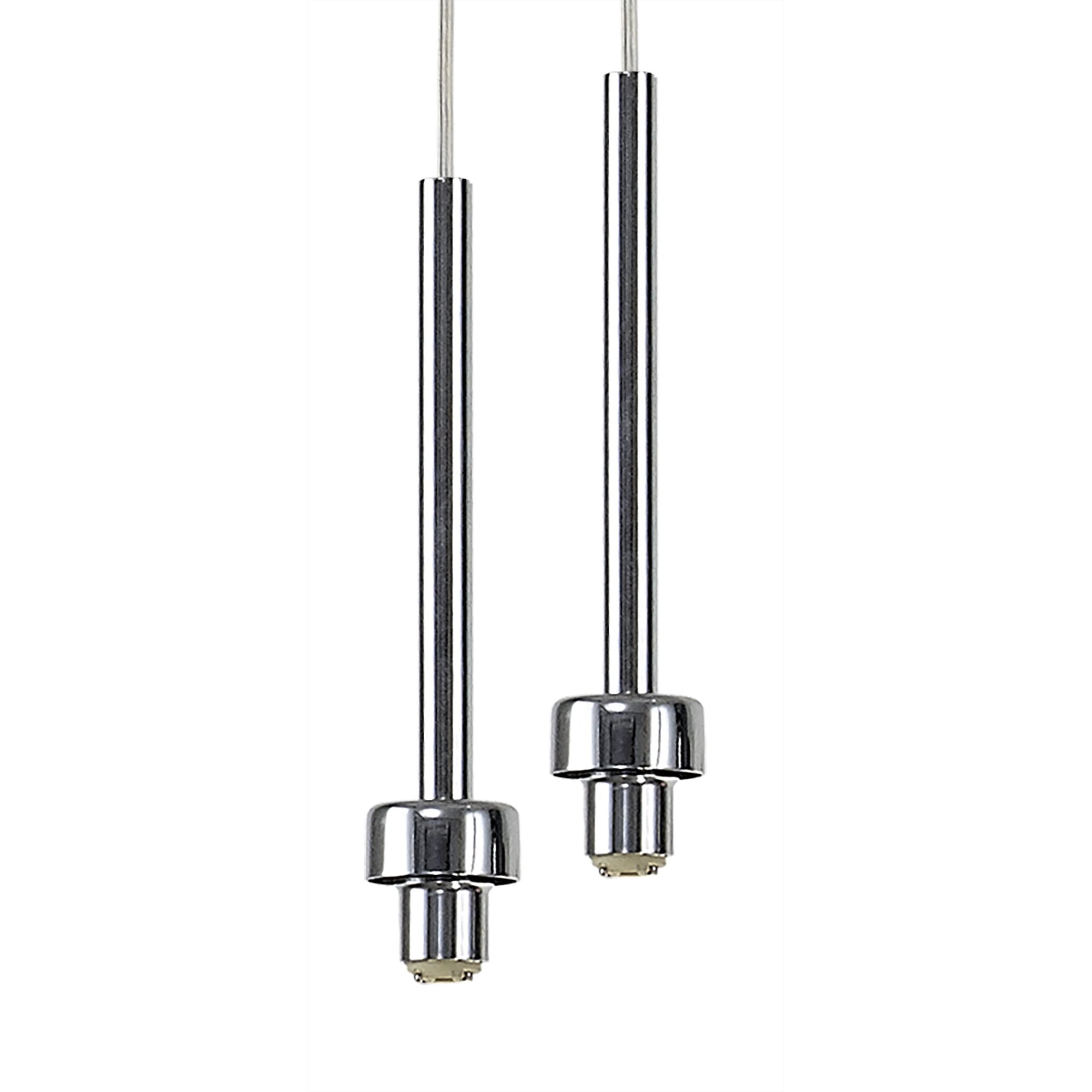 NL80639 Iona 12 Light Linear Pendant Polished Chrome