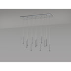 NL80639 Iona 12 Light Linear Pendant Polished Chrome