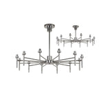 NL80649 Iona 12 Light Ceiling Light Polished Chrome