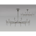 NL80649 Iona 12 Light Ceiling Light Polished Chrome