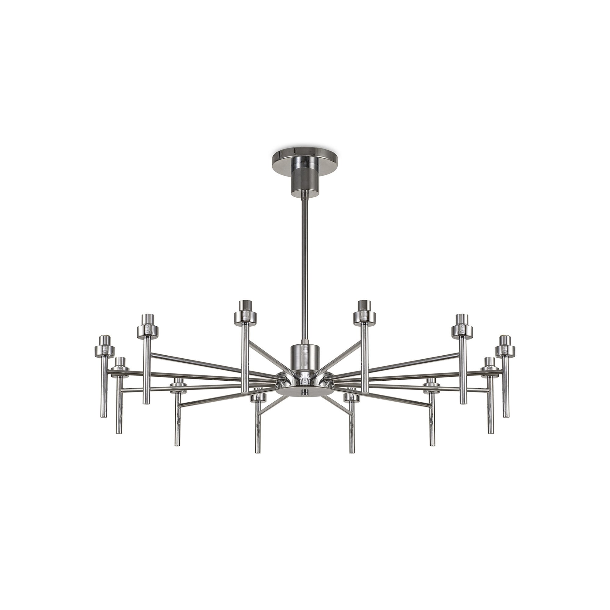 NL80649 Iona 12 Light Ceiling Light Polished Chrome