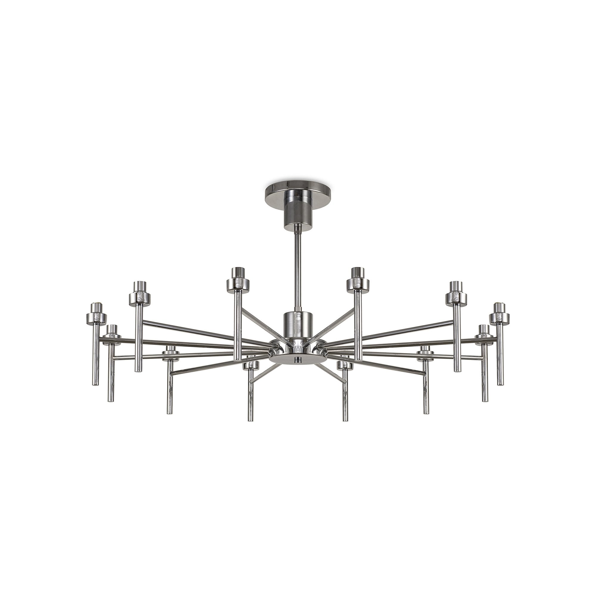 NL80649 Iona 12 Light Ceiling Light Polished Chrome