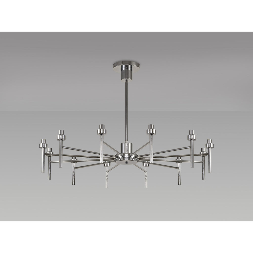 NL80649 Iona 12 Light Ceiling Light Polished Chrome