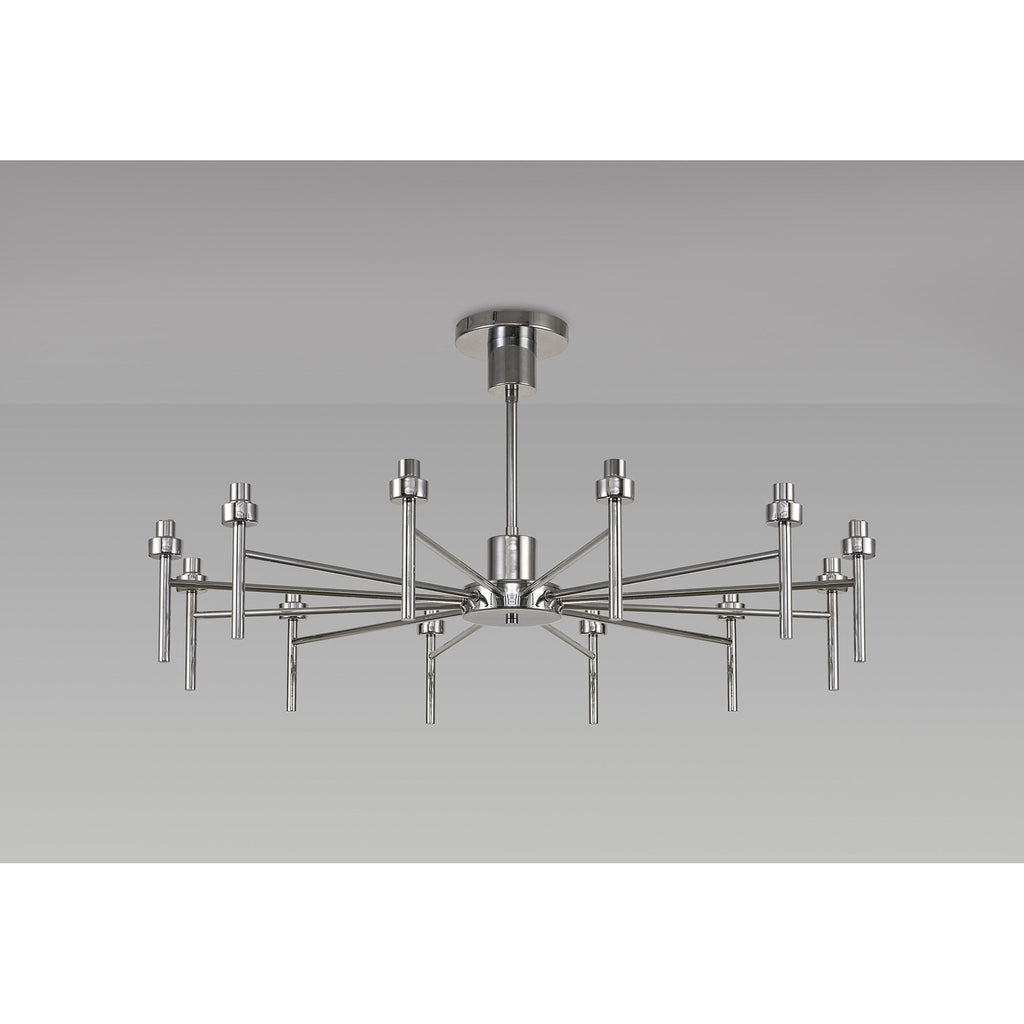 NL80649 Iona 12 Light Ceiling Light Polished Chrome