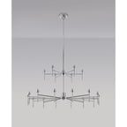NL80659 Iona 20 Light Chandelier Polished Chrome