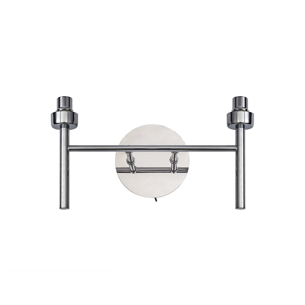 NL80669 Iona 2 Light Wall Light Polished Chrome