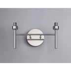 NL80669 Iona 2 Light Wall Light Polished Chrome