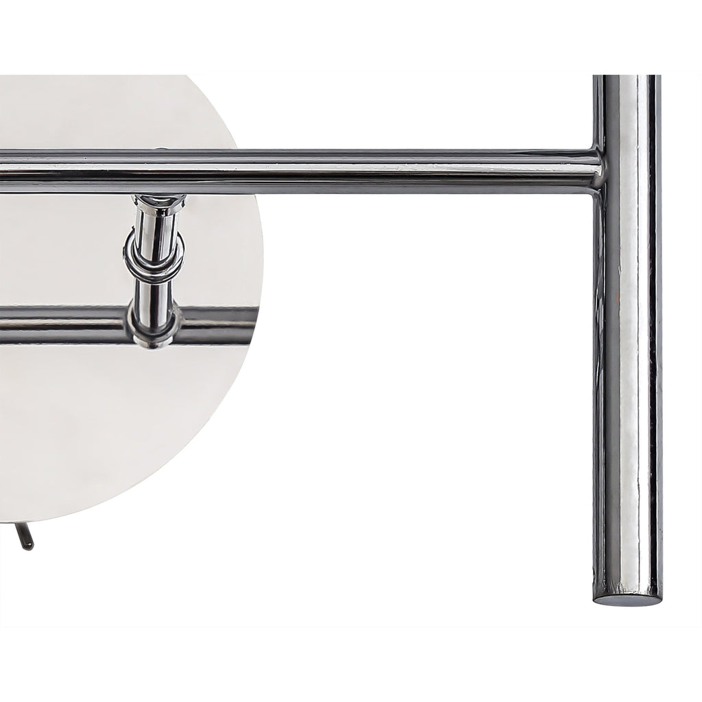 NL80669 Iona 2 Light Wall Light Polished Chrome
