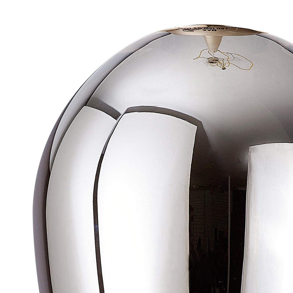 NL8458/CH9 Iona Shade Chrome Frosted White