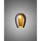 NL8458/CH9 Iona Shade Chrome Frosted White