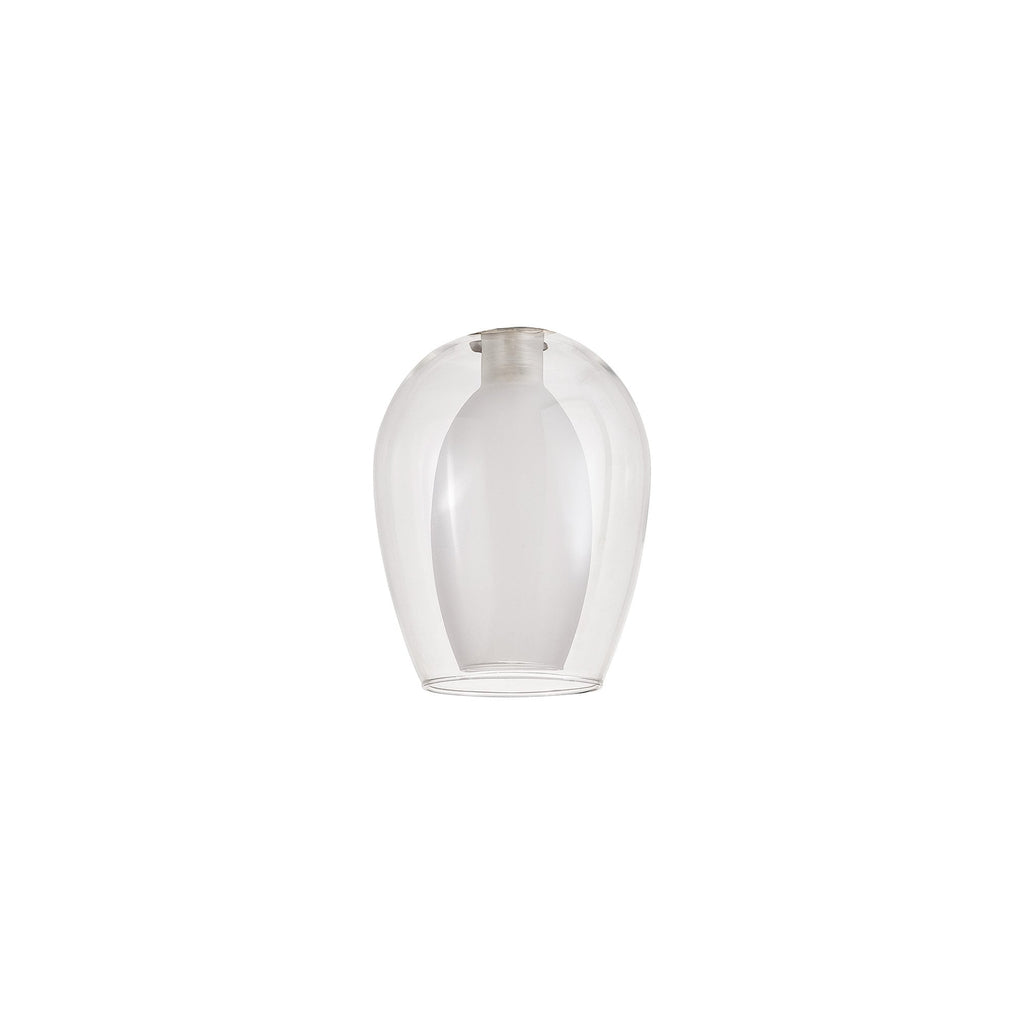 NL8458/CL9 Iona Shade Clear Frosted White