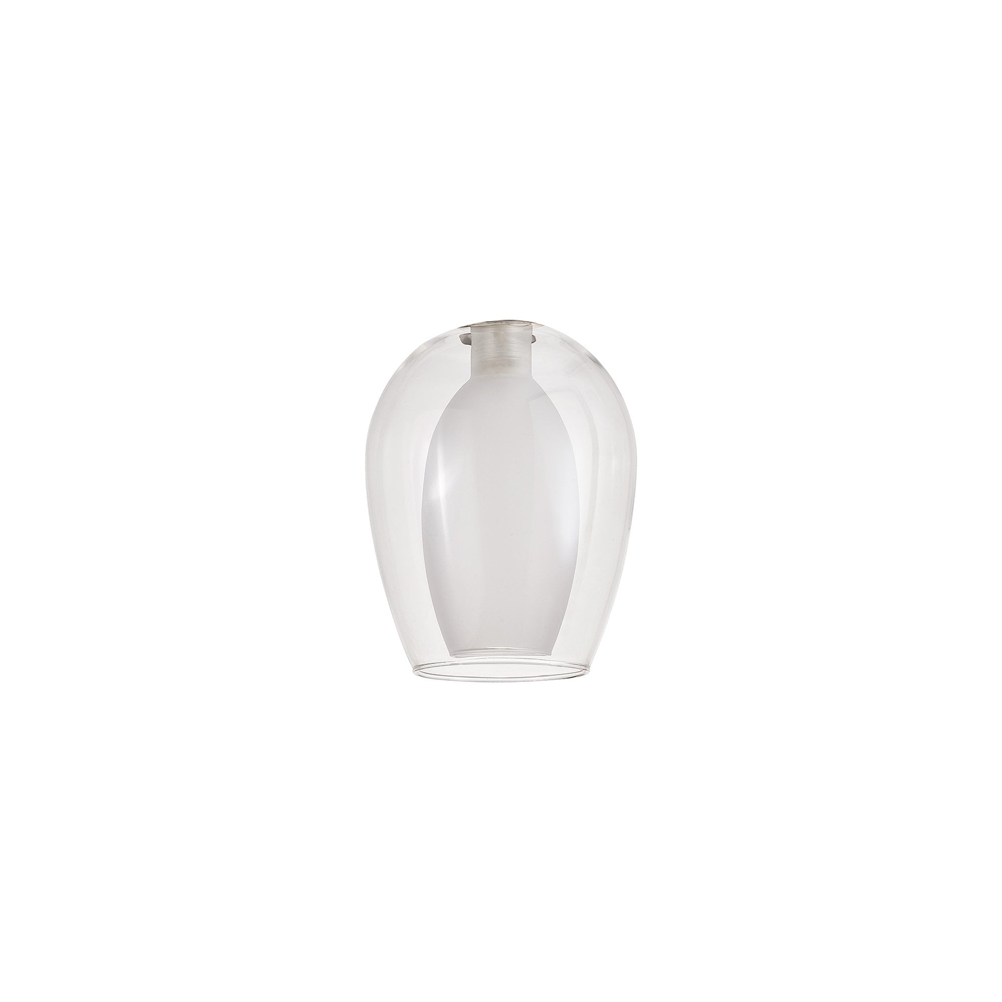 NL8458/CL9 Iona Shade Clear Frosted White