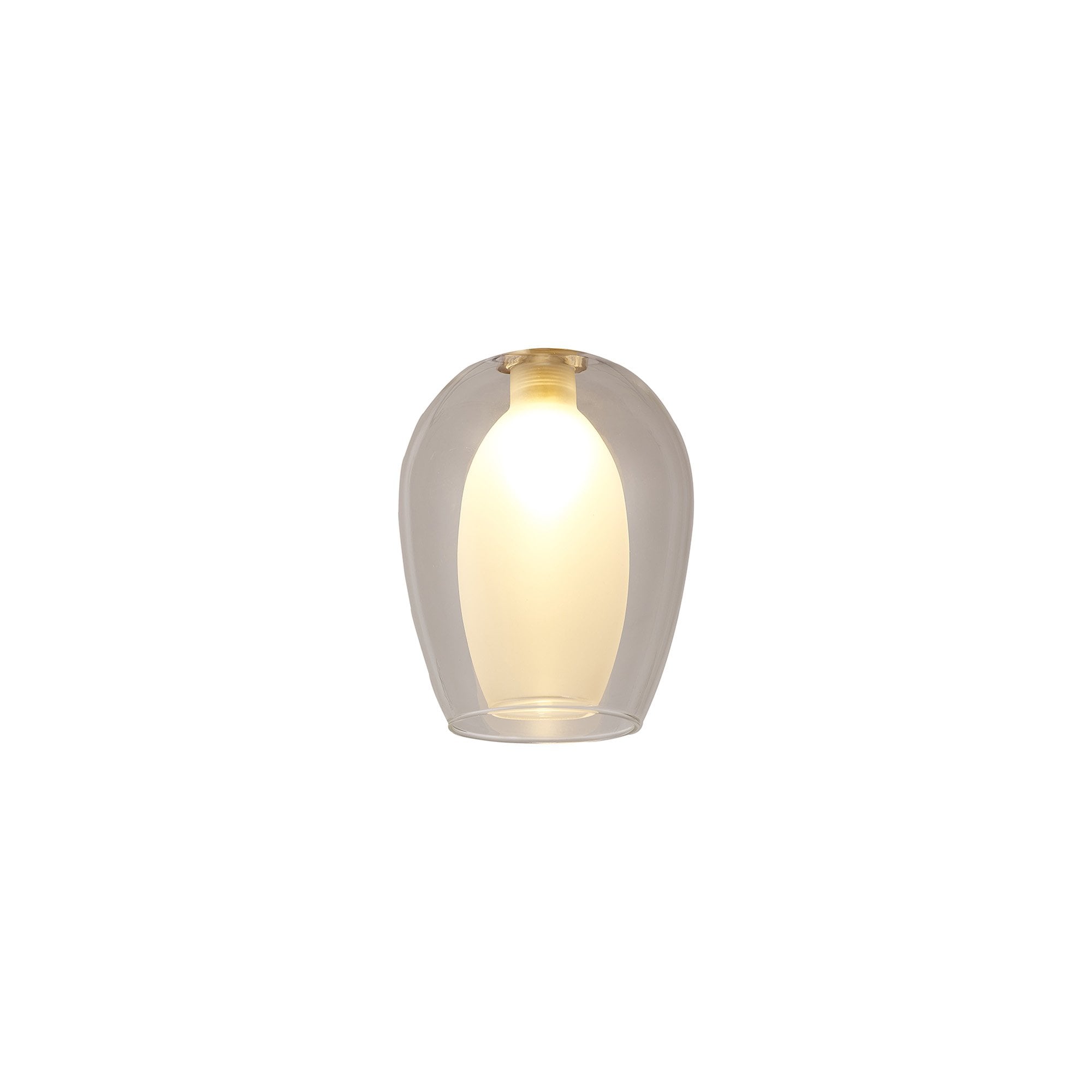 NL8458/CL9 Iona Shade Clear Frosted White