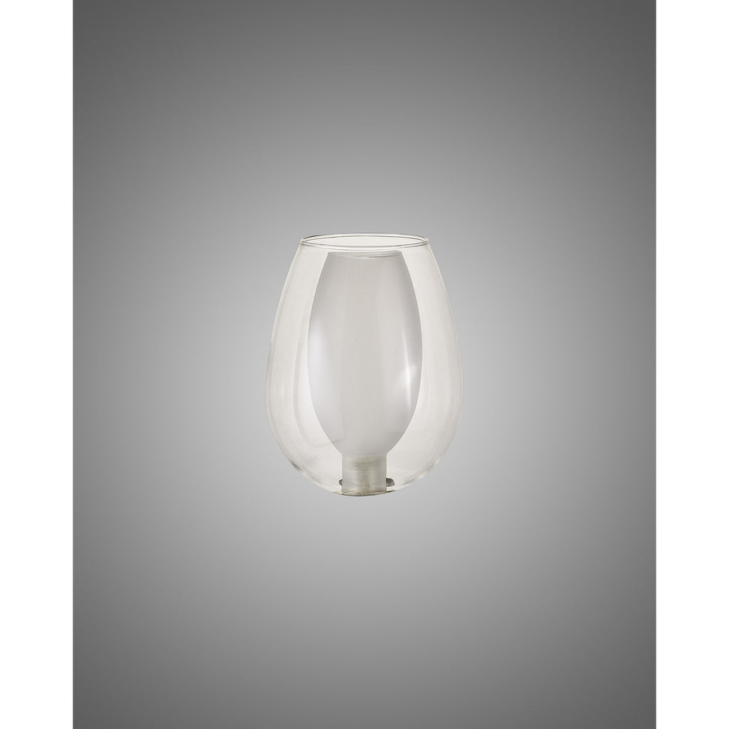 NL8458/CL9 Iona Shade Clear Frosted White