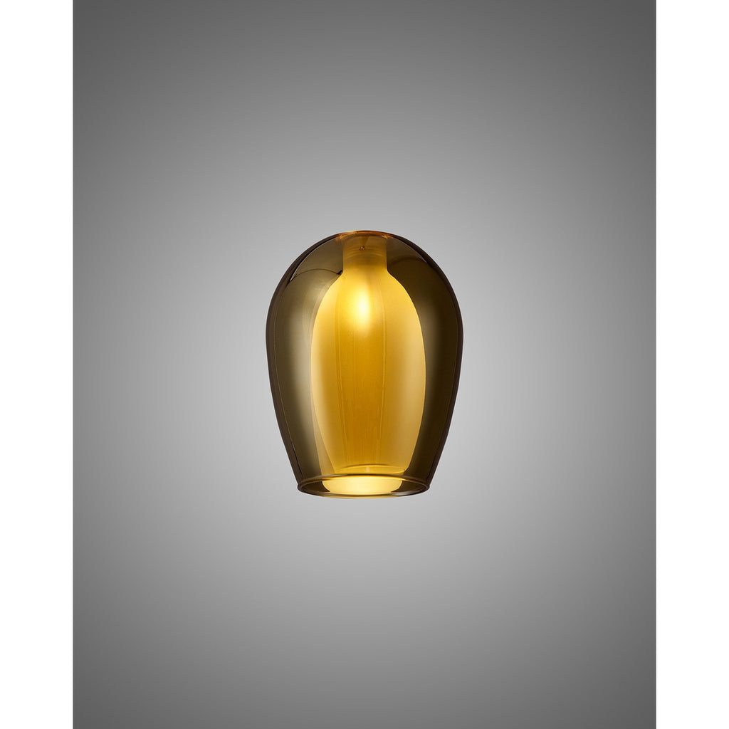NL8458/GD9 Iona Shade Gold Frosted White