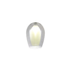 NL84589 Iona Shade Smoke Plated Frosted White
