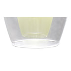 NL84589 Iona Shade Smoke Plated Frosted White