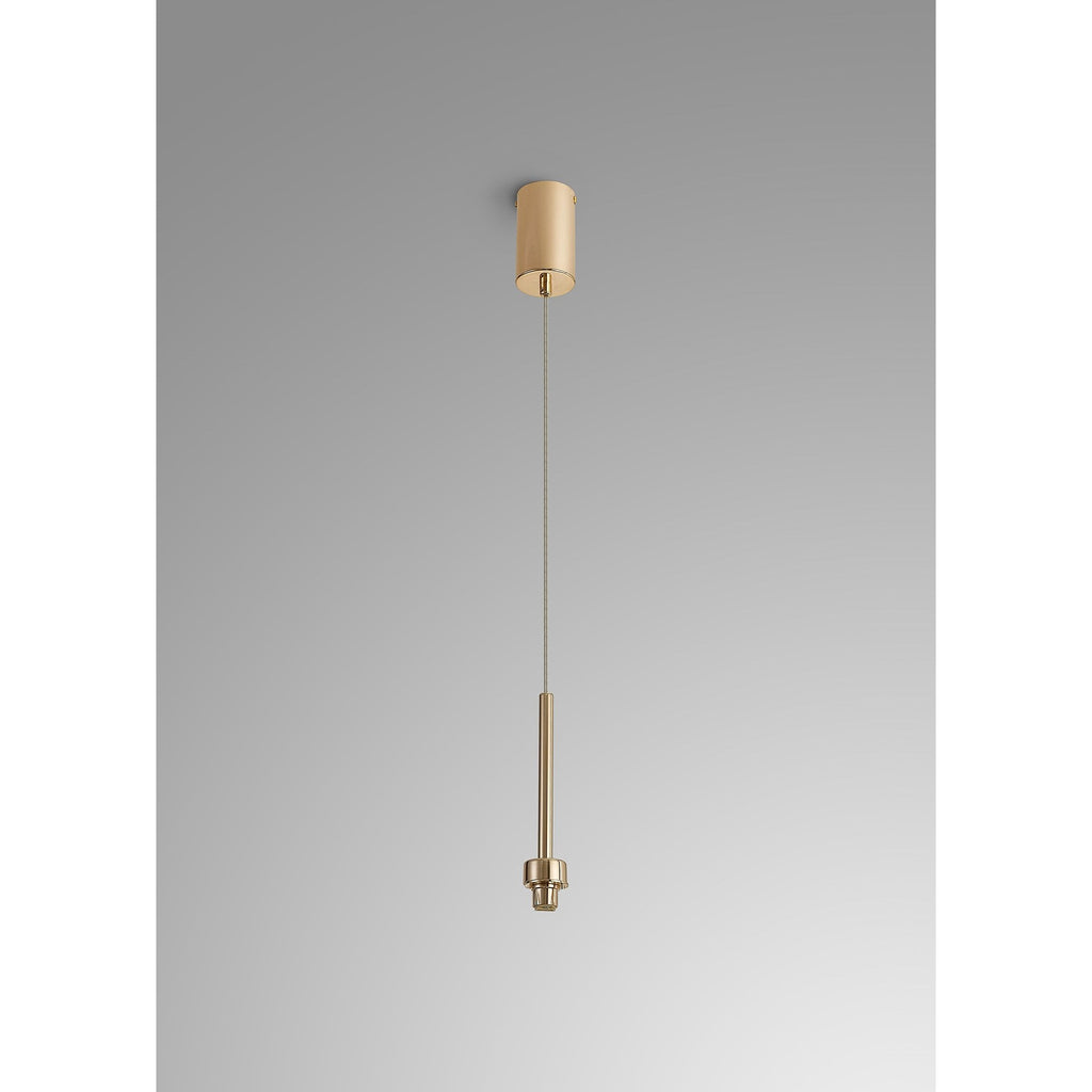 NL84679 Iona 1 Light Pendant French Gold