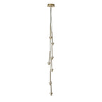 NL84689 Iona 7 Light Cluster Pendant French Gold