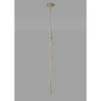 NL84689 Iona 7 Light Cluster Pendant French Gold