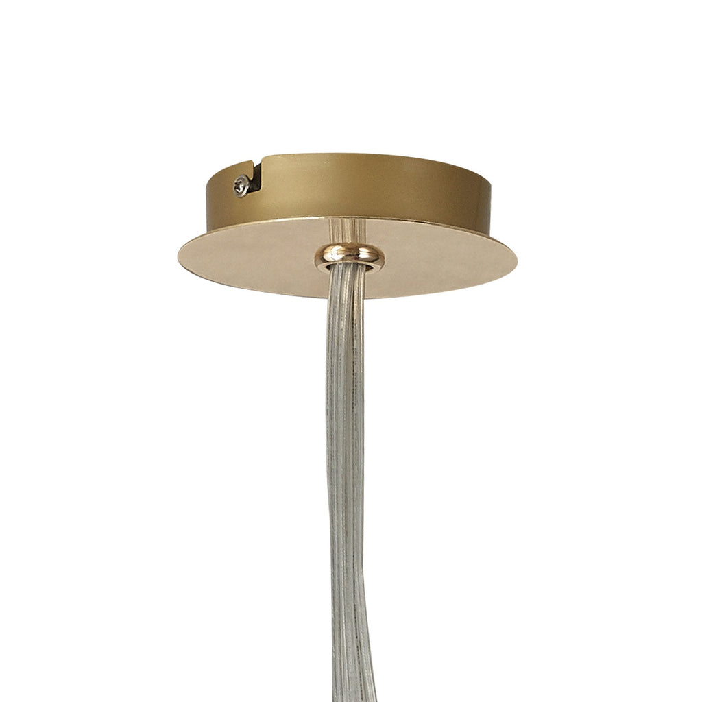 NL84689 Iona 7 Light Cluster Pendant French Gold