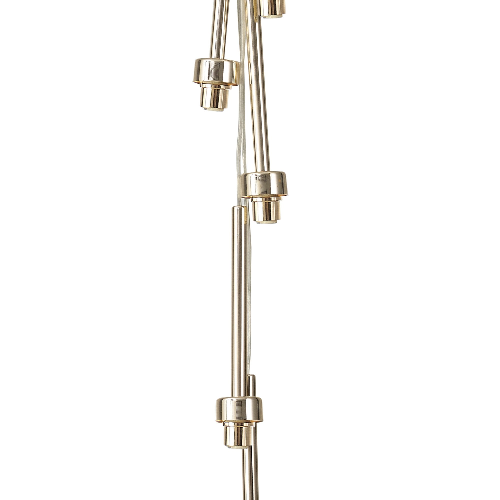 NL84689 Iona 7 Light Cluster Pendant French Gold