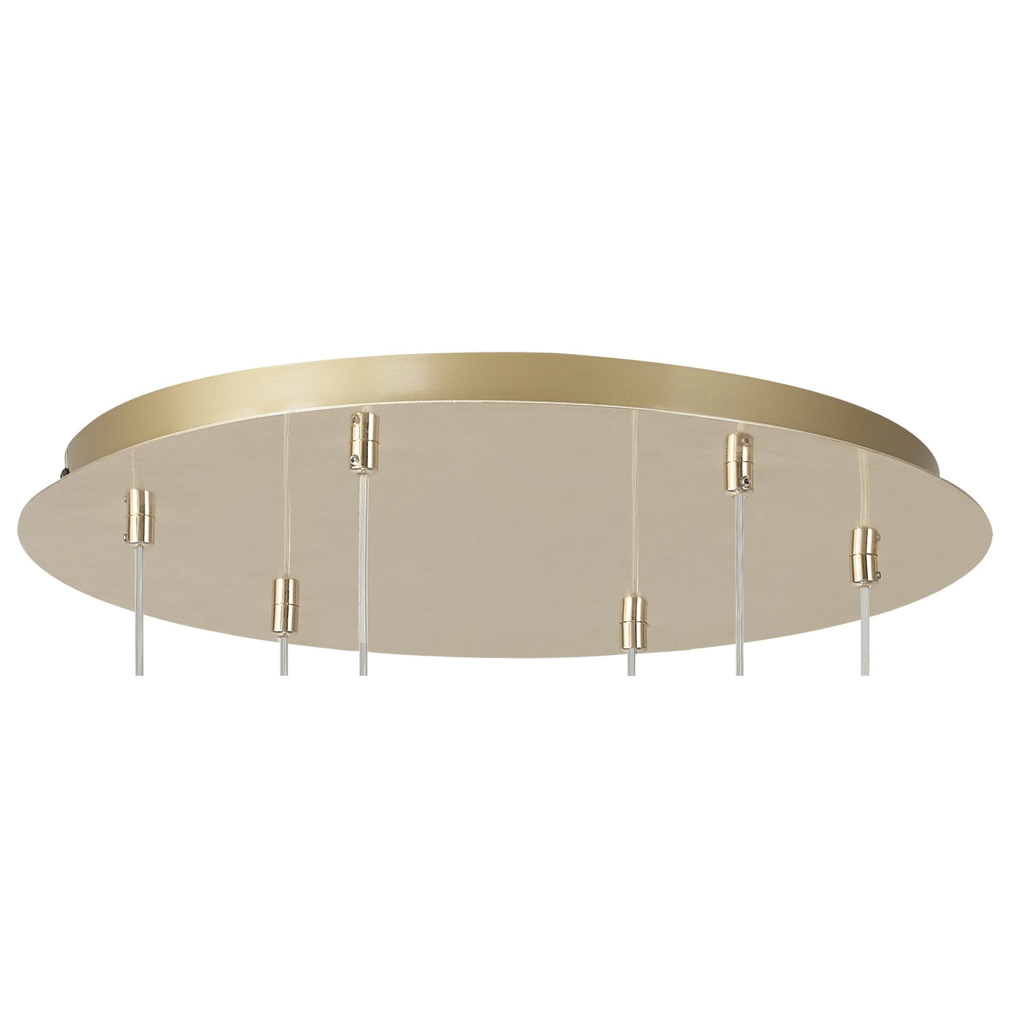 NL84709 Iona 6 Light Round Pendant French Gold Matt Gold