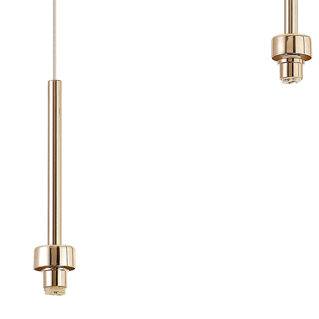 NL84729 Iona 3 Light Linear Pendant French Gold Matt Gold