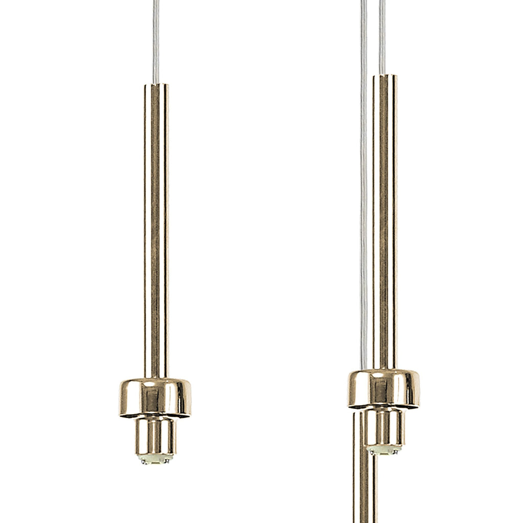 NL84759 Iona 12 Light Linear Pendant French Gold Matt Gold