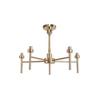 NL84779 Iona 5 Light Pendant/Ceiling Light French Gold