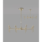 NL84789 Iona 8 Light Pendant/Ceiling Light French Gold