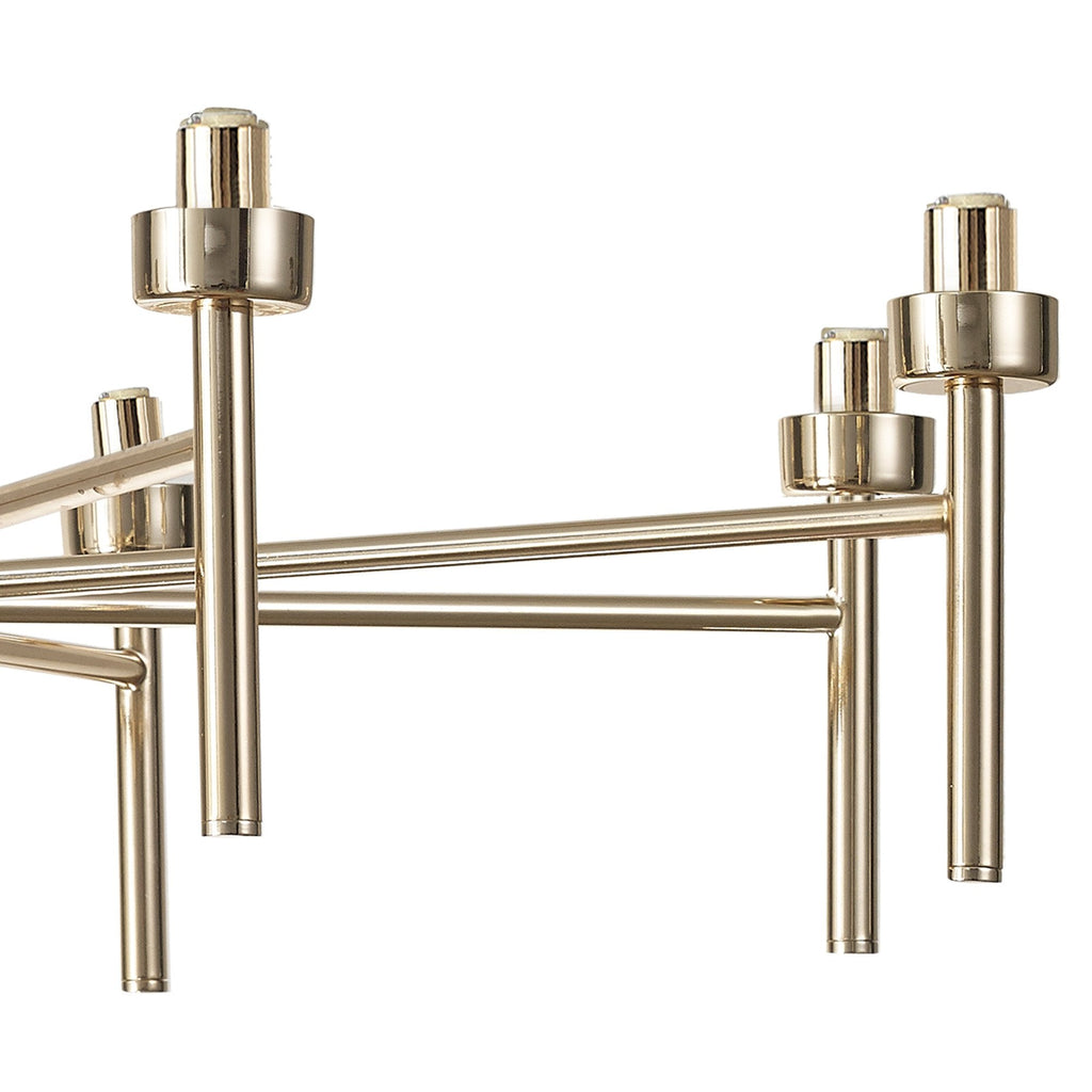NL84789 Iona 8 Light Pendant/Ceiling Light French Gold