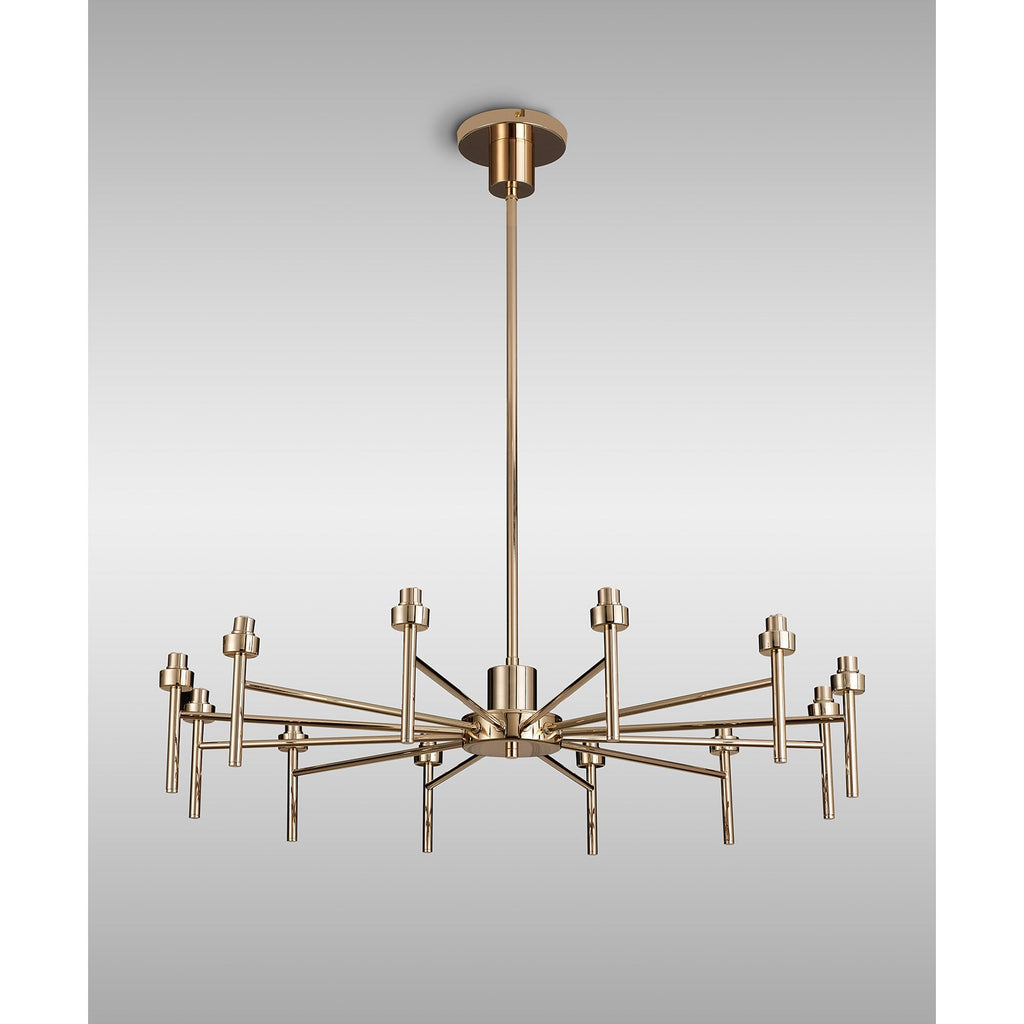NL84799 Iona 12 Light Pendant/Ceiling Light French Gold