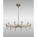 NL84799 Iona 12 Light Pendant/Ceiling Light French Gold