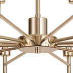 NL84799 Iona 12 Light Pendant/Ceiling Light French Gold