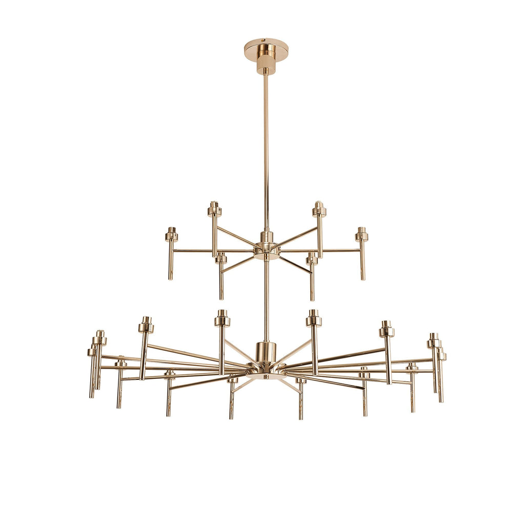 NL84809 Iona 20 Light Chandelier French Gold