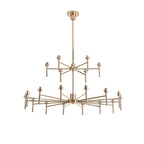 NL84809 Iona 20 Light Chandelier French Gold