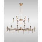 NL84809 Iona 20 Light Chandelier French Gold