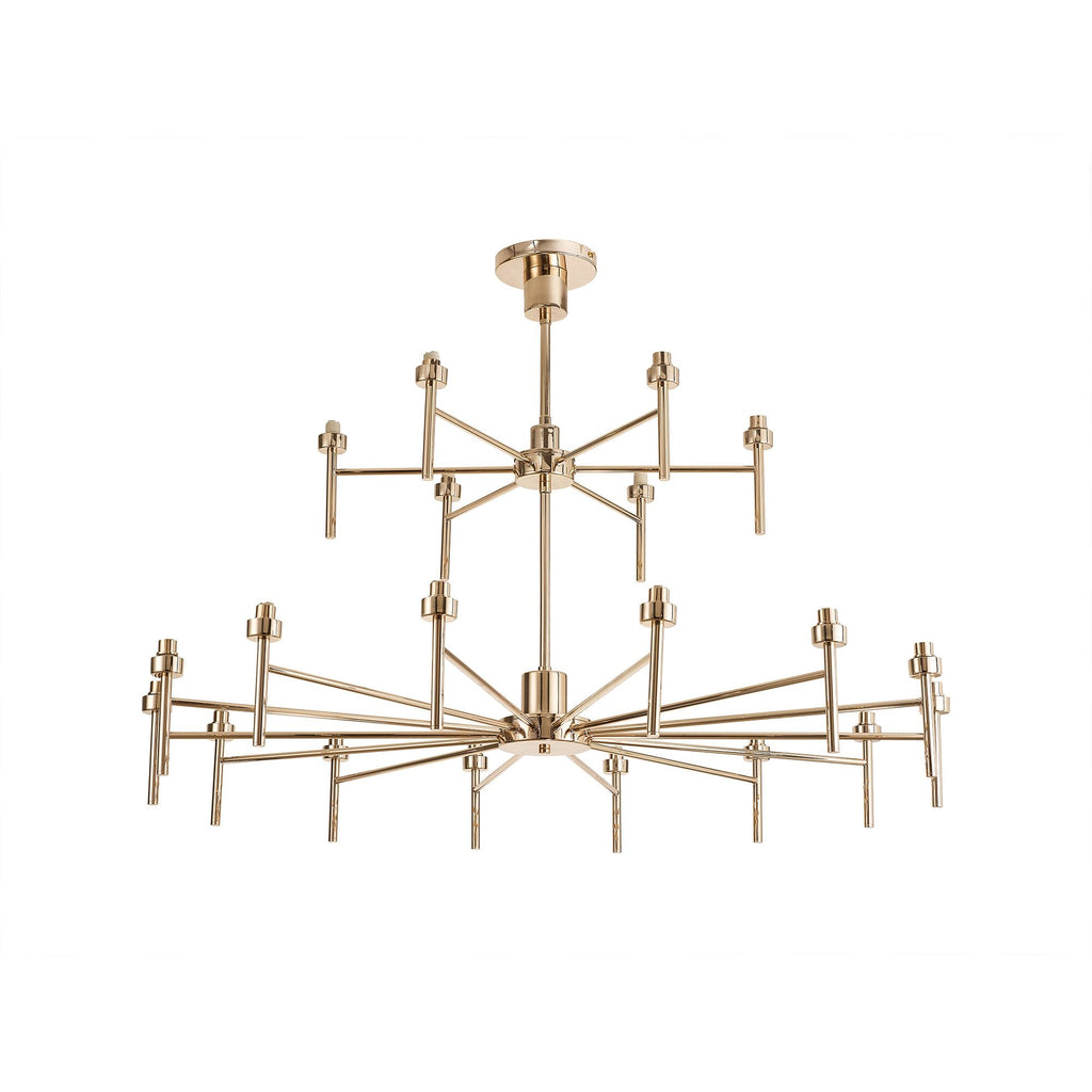 NL84809 Iona 20 Light Chandelier French Gold