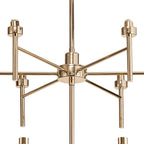 NL84809 Iona 20 Light Chandelier French Gold