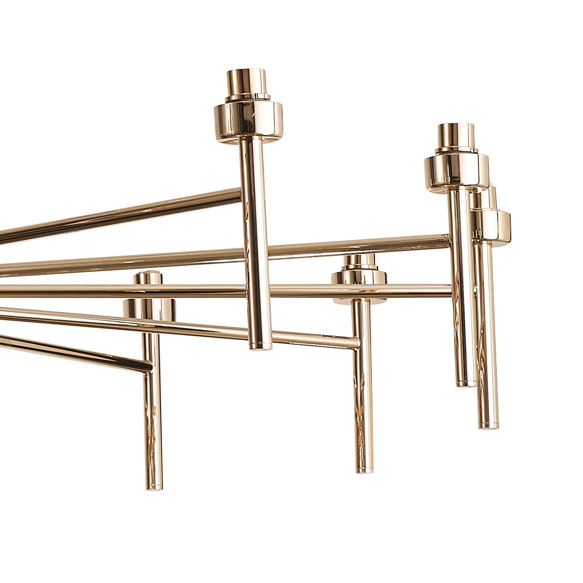 NL84809 Iona 20 Light Chandelier French Gold