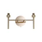 NL84829 Iona 2 Light Wall Light French Gold