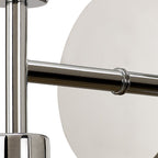 NL87519 Iona 2 Light Wall Light Polished Chrome